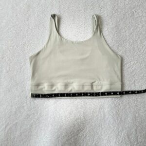 Nike Yoga Dri-FIT Sports Bra Large Light Support Minimalist Neutral